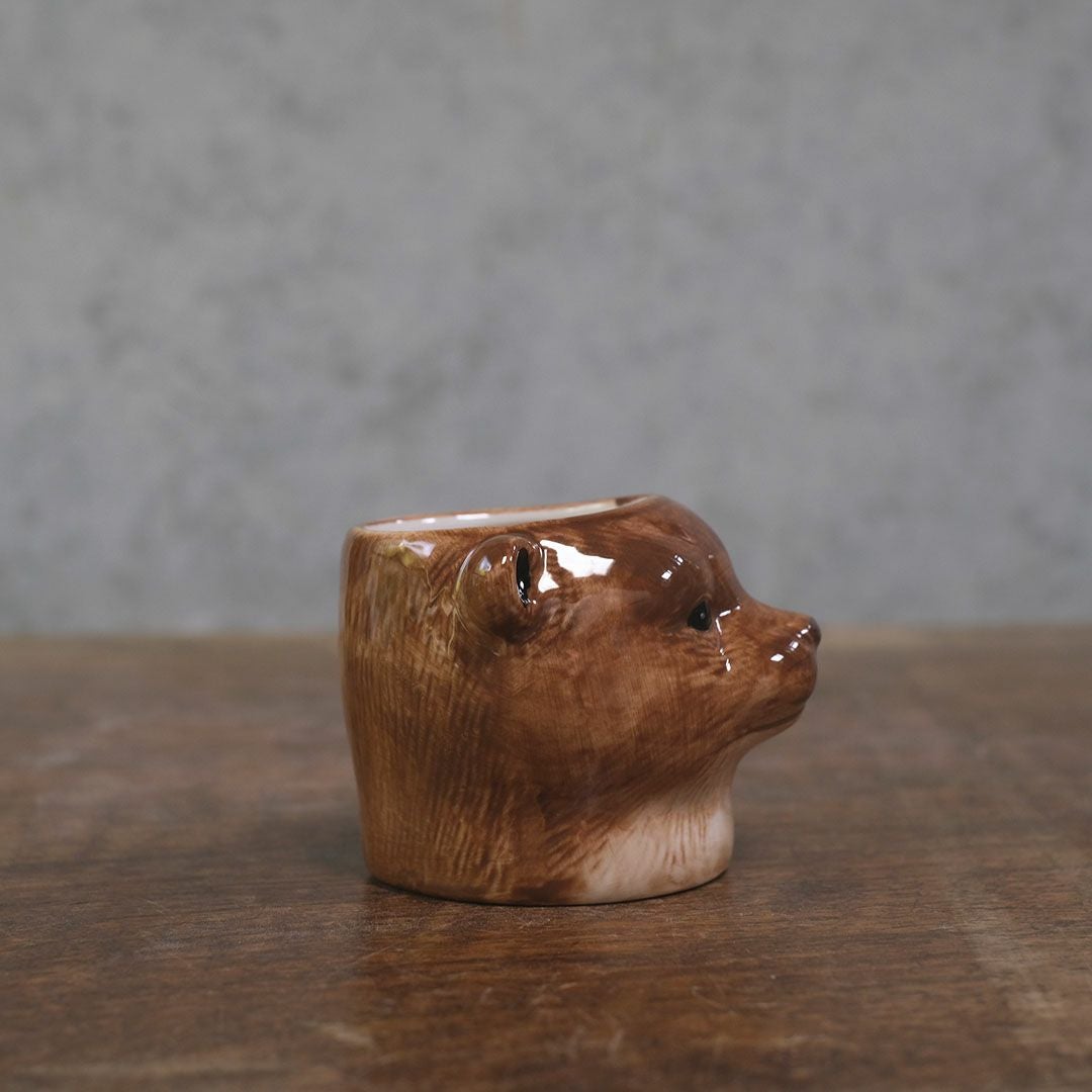 陶器の動物小物入れ7