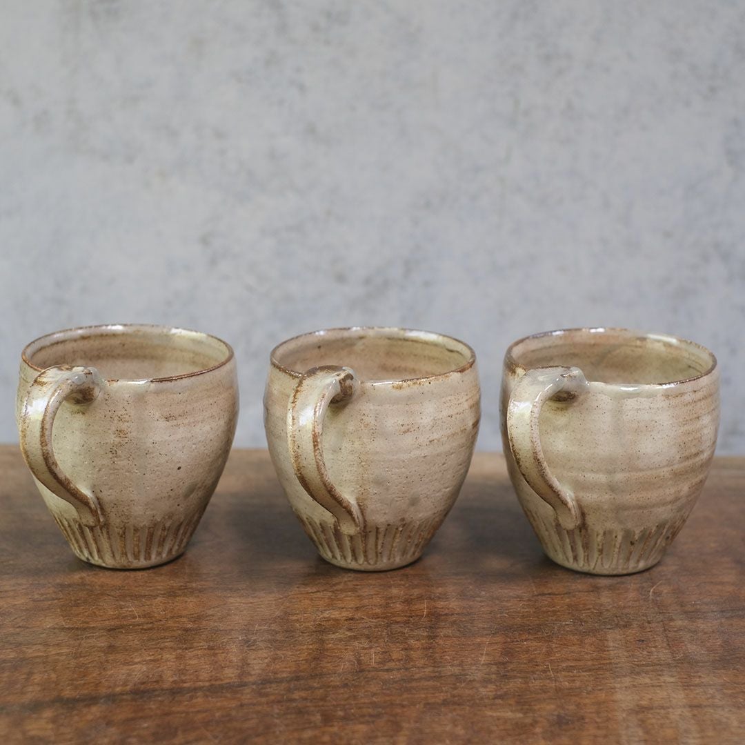  笠間焼【益子淳一】・マグカップ/作家のうつわ 粉引 和食器4