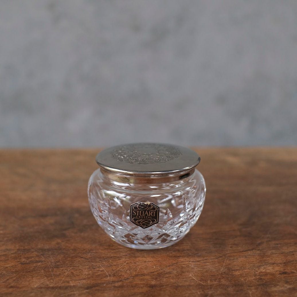 ヴィンテージ小物入れ シルバープレート イギリス1