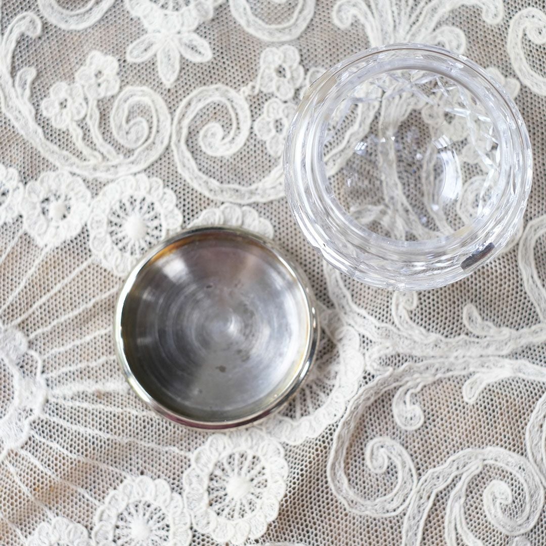 ヴィンテージ小物入れ シルバープレート イギリス5