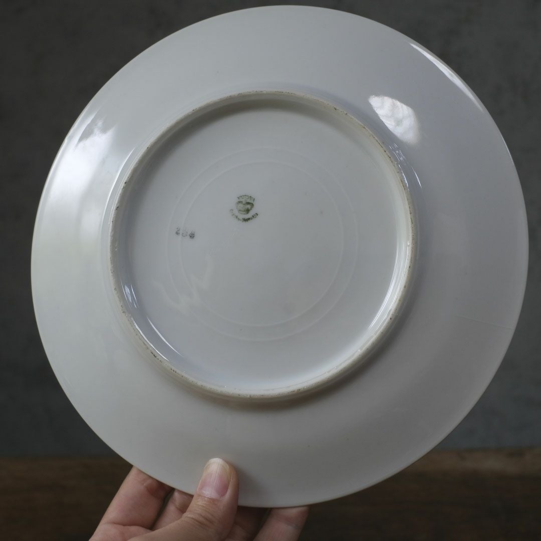 アンティークプレート 菫 バイオレット VICTORIA Czechoslovakia チェコスロバキア9