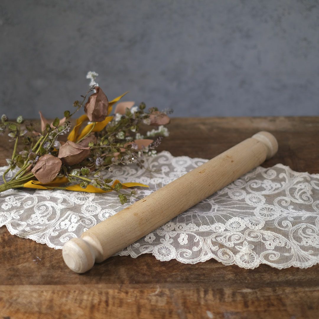 ヴィンテージ木製 ローリングピン イギリス お菓子作りの道具