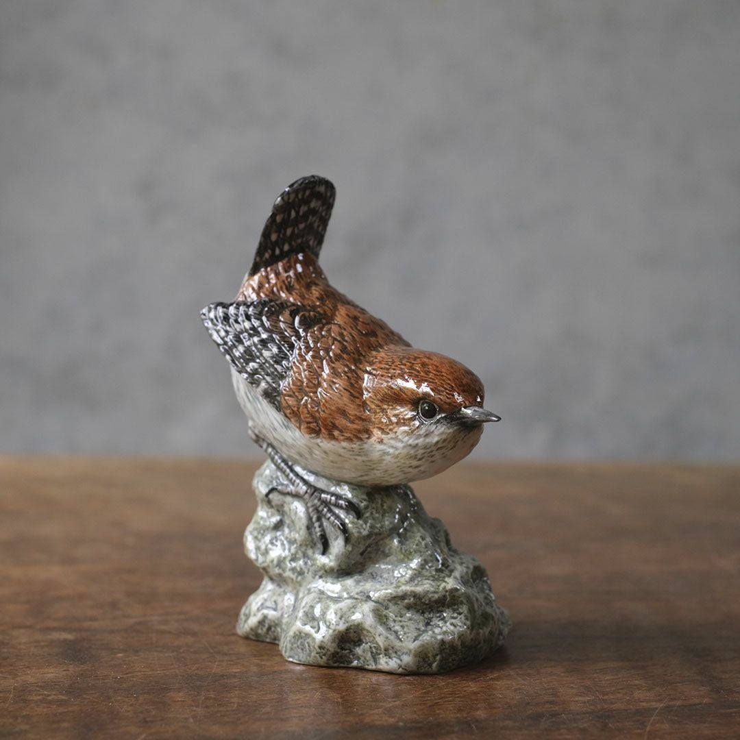 ヴィンテージフィギュリン 鳥 J Mack イギリス 陶器の置物4