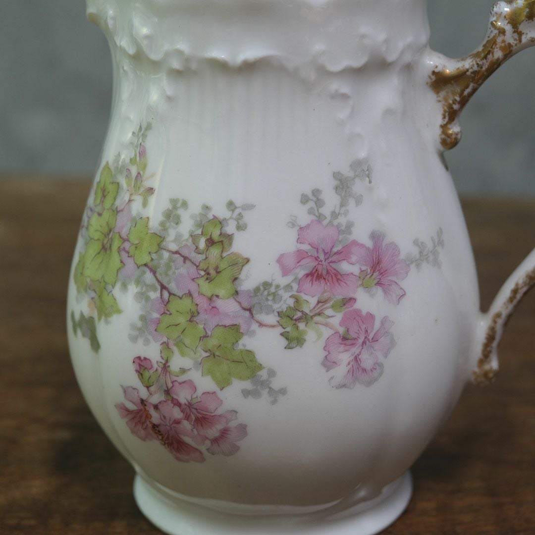 アンティークミルクジャグ 花 クリーマー LIMOGES FRANCE リモージュ フランス8
