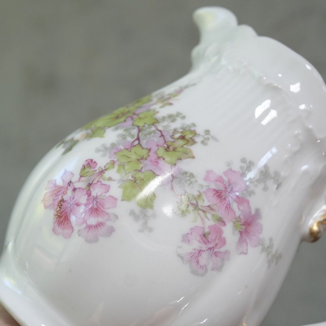 アンティークミルクジャグ 花 クリーマー LIMOGES FRANCE リモージュ フランス9
