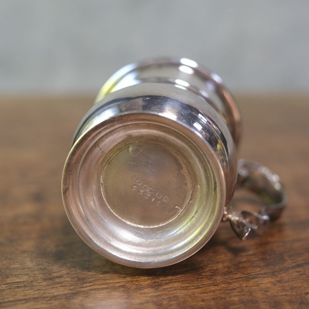 ヴィンテージ マグカップ イギリス シルバープレート9