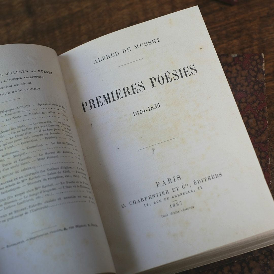 アンティークブック 革張りの古書 レザーブック ヨーロッパ5