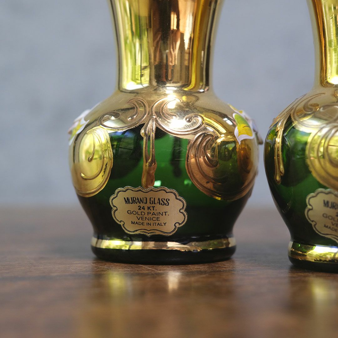 ヴィンテージフラワーベース 一輪挿し イタリア4