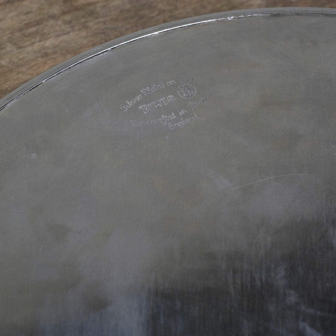 ヴィンテージ シルバープレートトレイ お盆 イギリス6