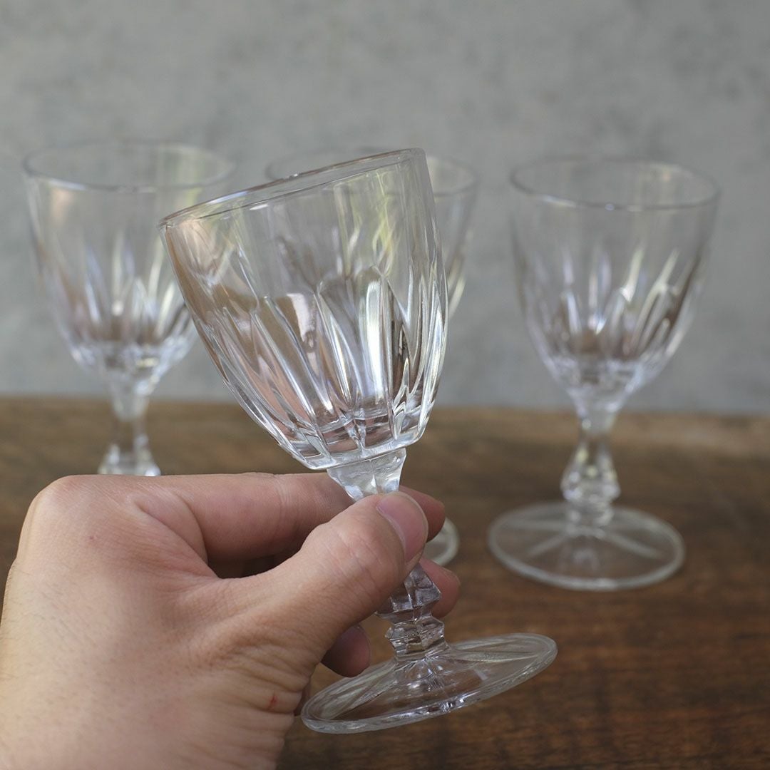 アンティークアペリティフグラス フランス3