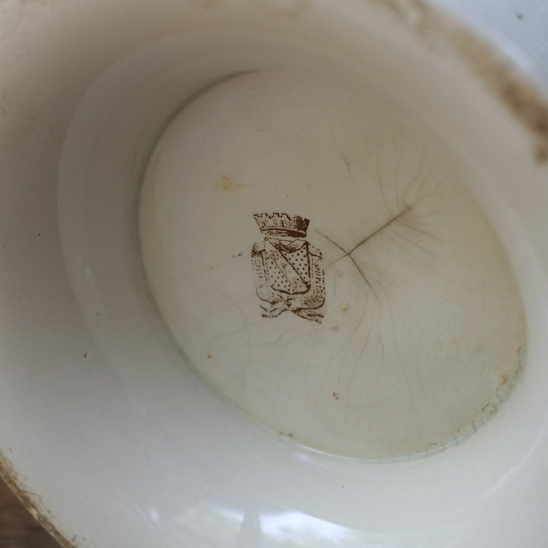 アンティーク スーピエール フランス スープチュリーン アンティーク食器10