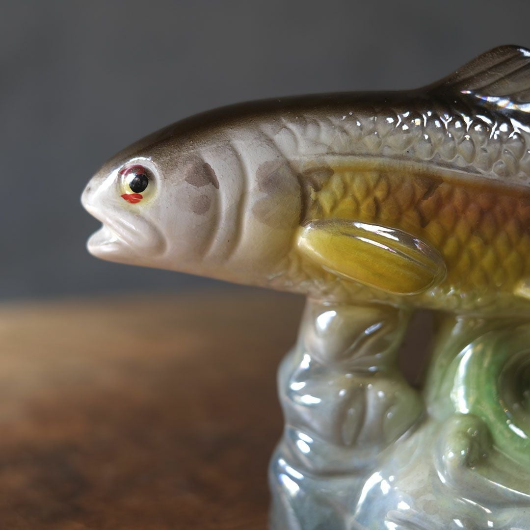 ヴィンテージフィギュリン 魚 陶器の置物 JEMMA HOLLAND オランダ5