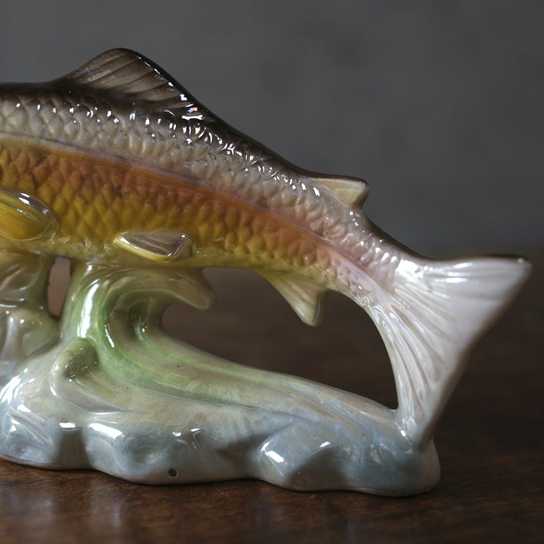 ヴィンテージフィギュリン 魚 陶器の置物 JEMMA HOLLAND オランダ6