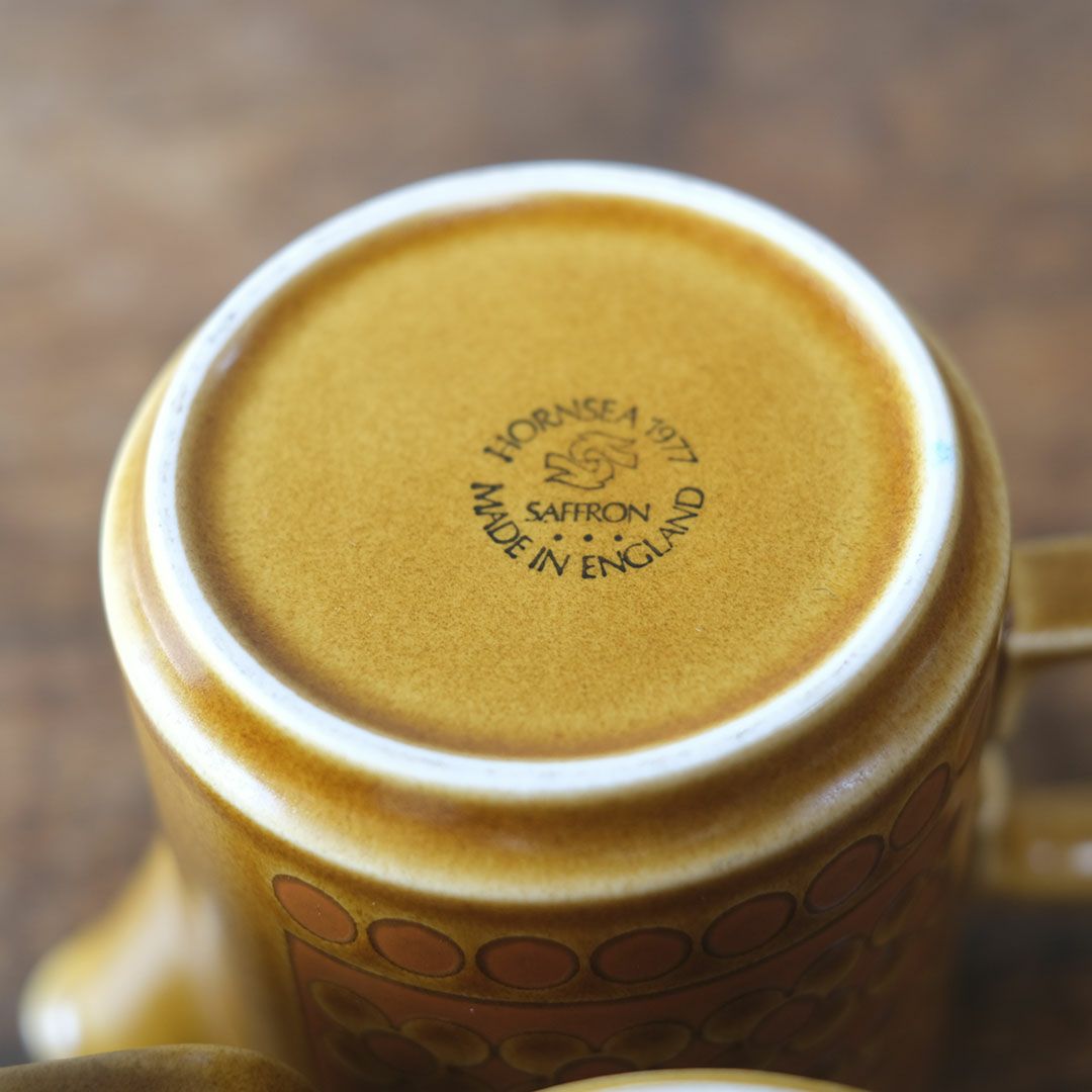 ヴィンテージ Hornsea ホーンジー Saffron サフラン クリーマー イギリス8