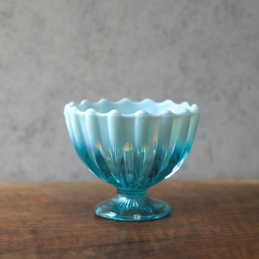  ヴィンテージオパールセントコンポートスタンド イギリス2