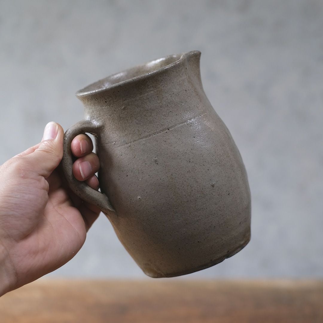 アンティークピッチャー ジャグ 陶器 フランス4