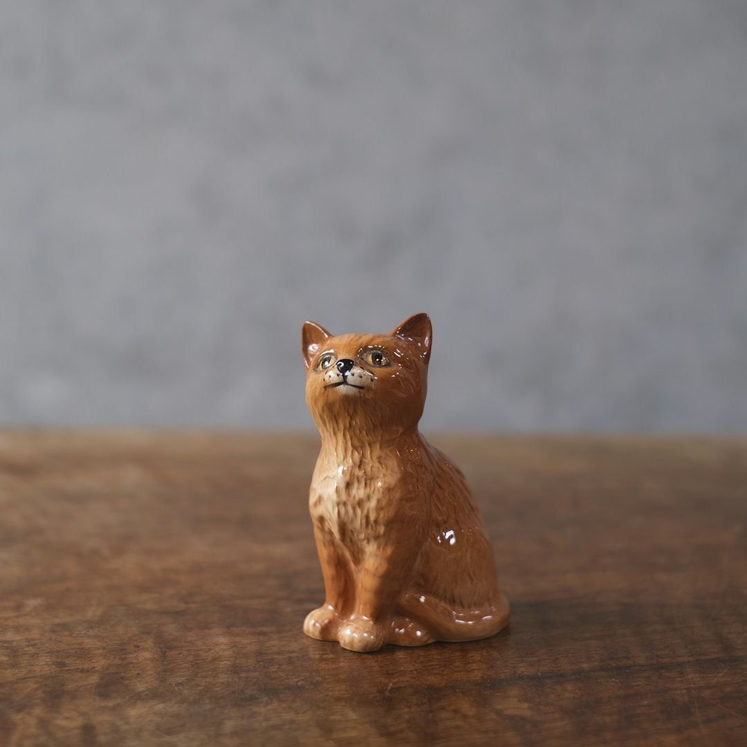 ヴィンテージフィギリン猫 BESWICK ベスウィック イギリス 置物1