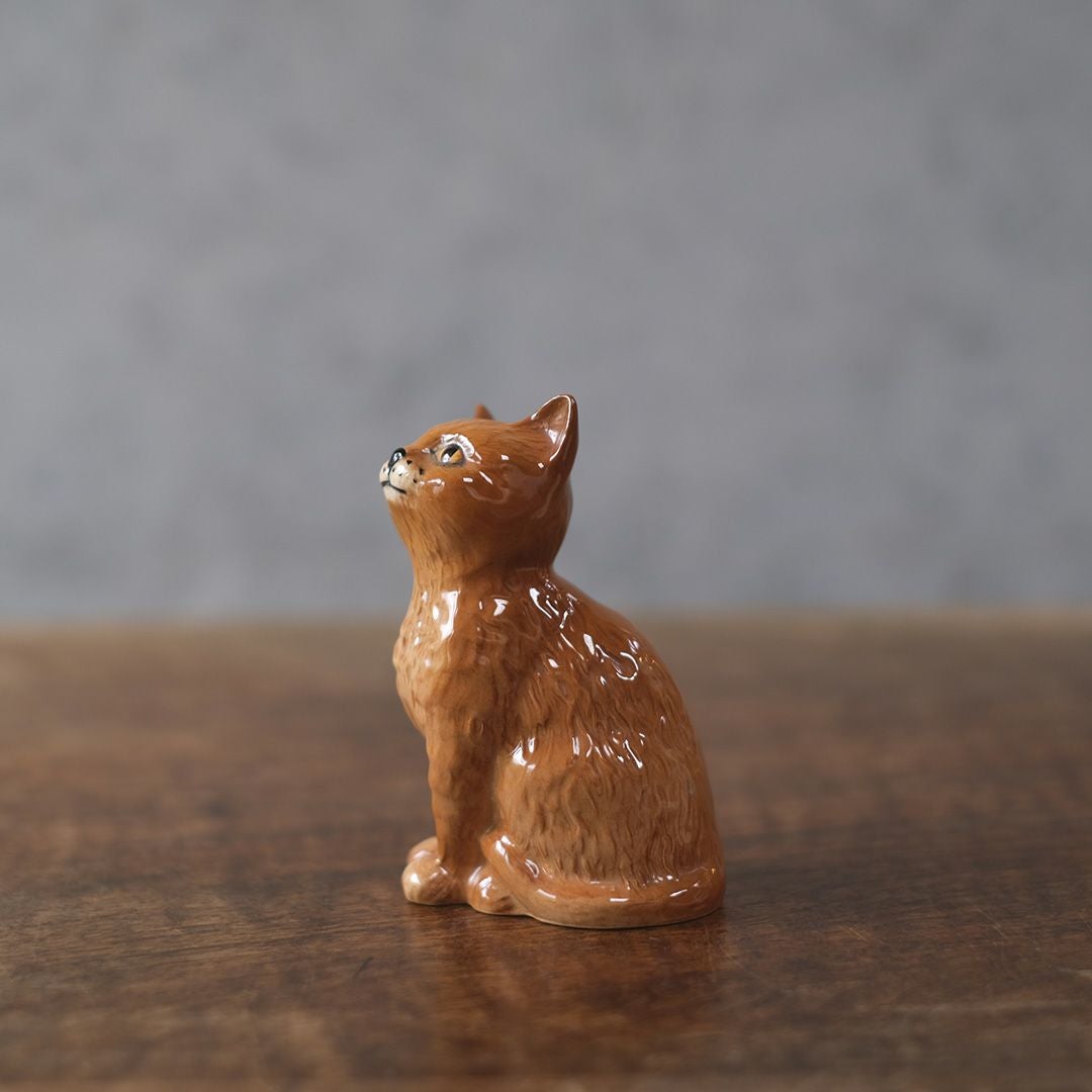 ヴィンテージフィギリン猫 BESWICK ベスウィック イギリス 置物3