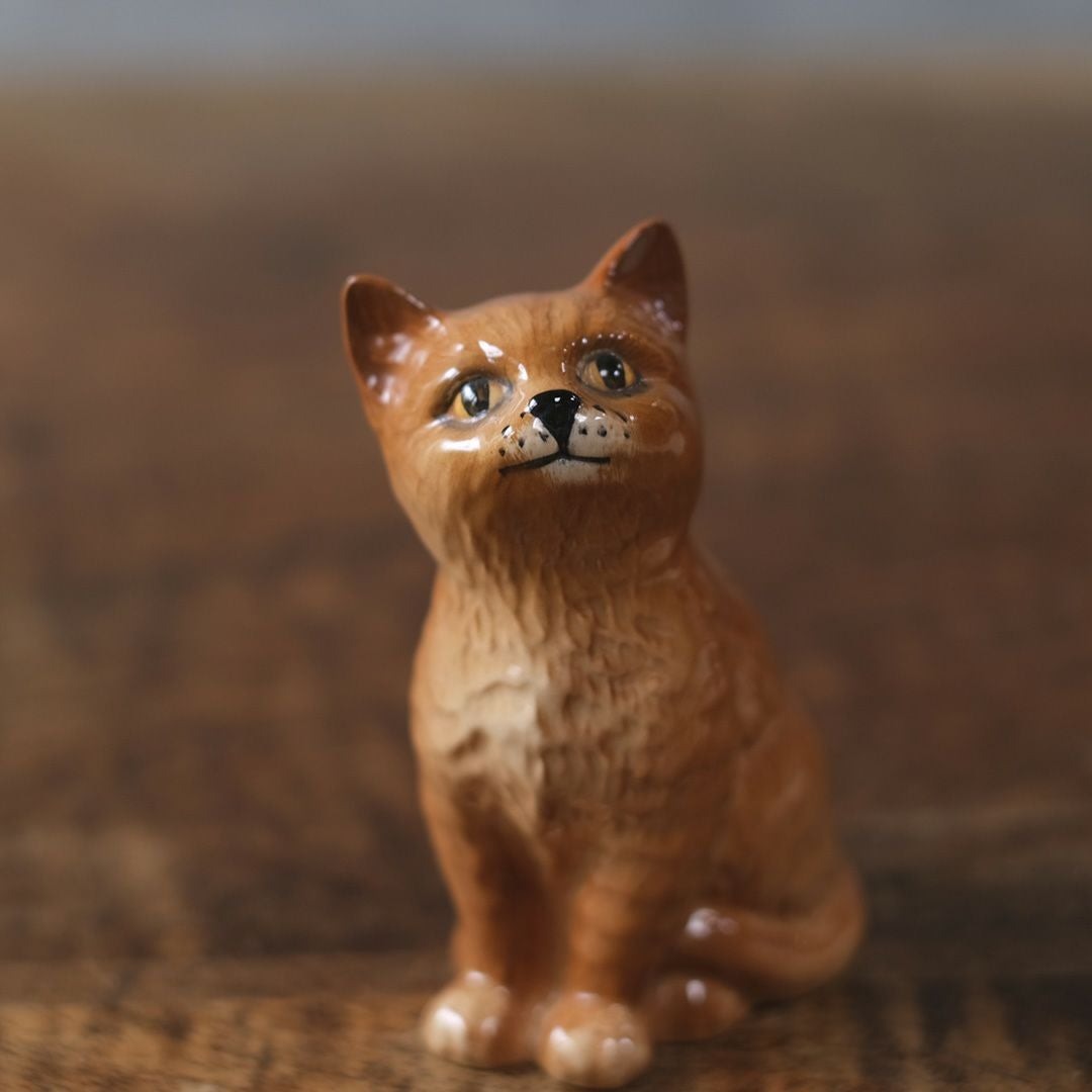 ヴィンテージフィギリン猫 BESWICK ベスウィック イギリス 置物6