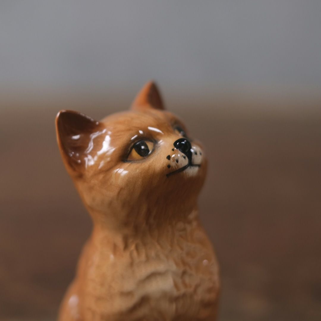 ヴィンテージフィギリン猫 BESWICK ベスウィック イギリス 置物7