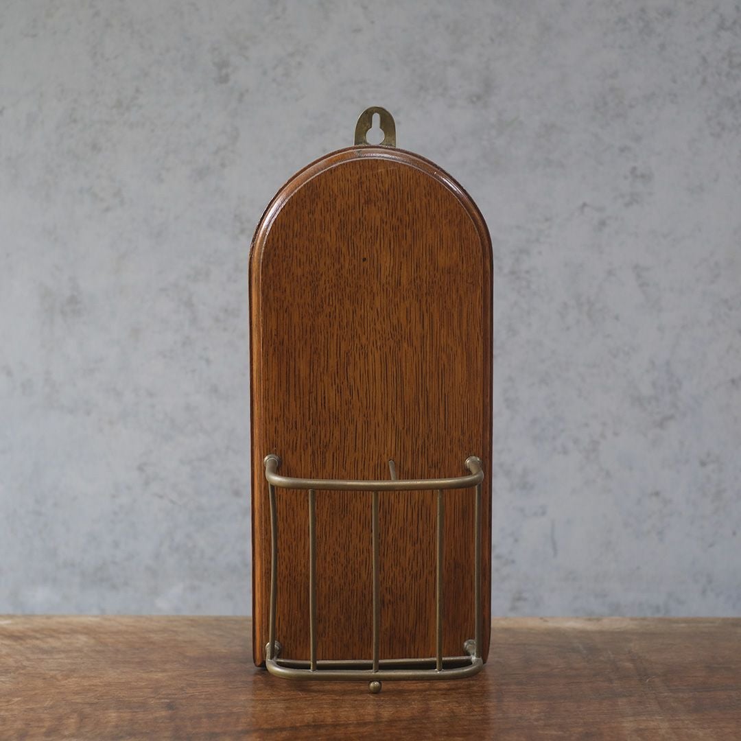 アンティークレターケース 新聞入れ イギリス 木製2