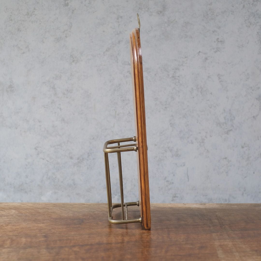 アンティークレターケース 新聞入れ イギリス 木製4