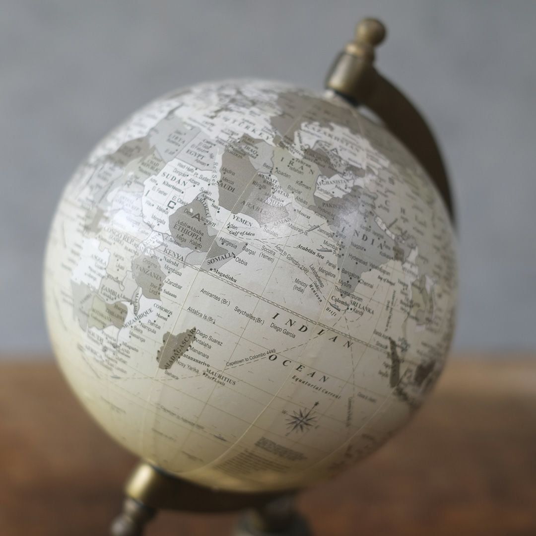 ヴィンテージグローブ イギリス 地球儀 置物5