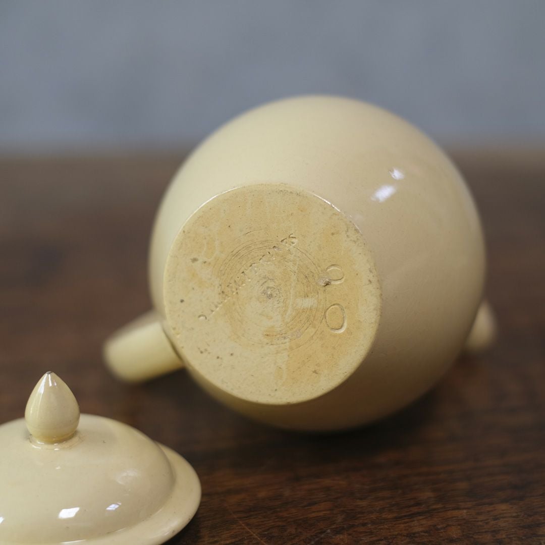 アンティークサルグミンヌ ディネット ピシェ Sarreguemines フランス 陶器の水差し6