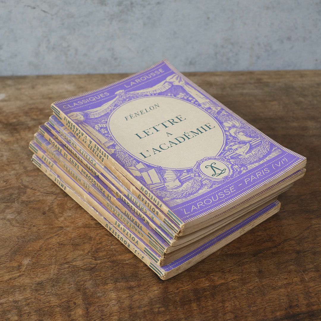 アンティークブック 挿絵付き フランス 本1