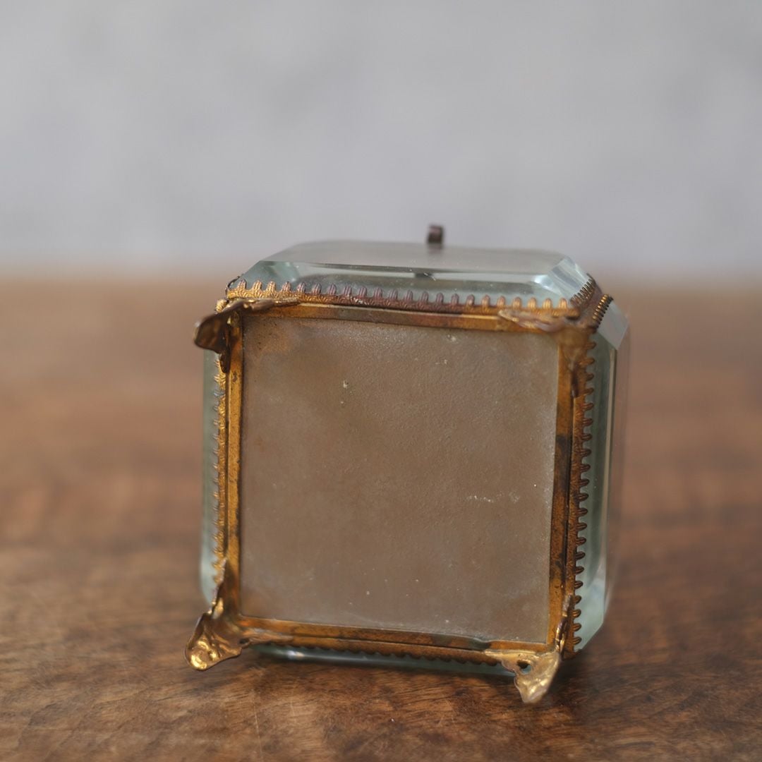 アンティークベベリングジュエリーボックス フランス 宝石箱9