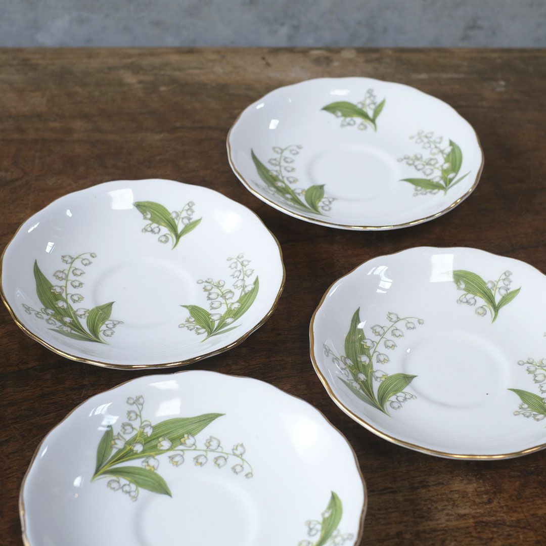 ヴィンテージティーカップ&ソーサ ROYAL VALE ロイヤルベール イギリス 鈴蘭5