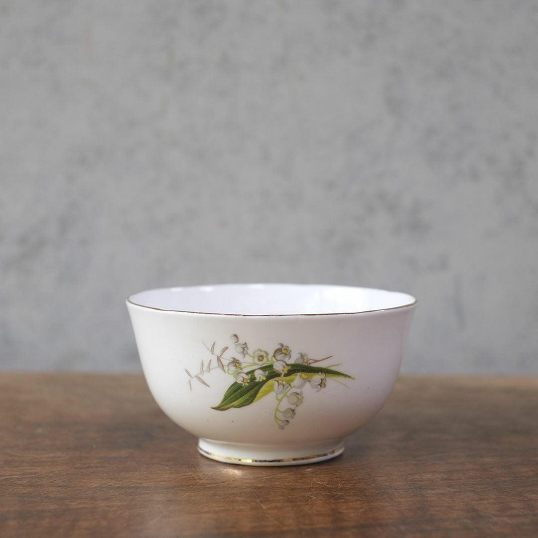 ヴィンテージシュガーボウル MELBA(メルバ) イギリス 鈴蘭3