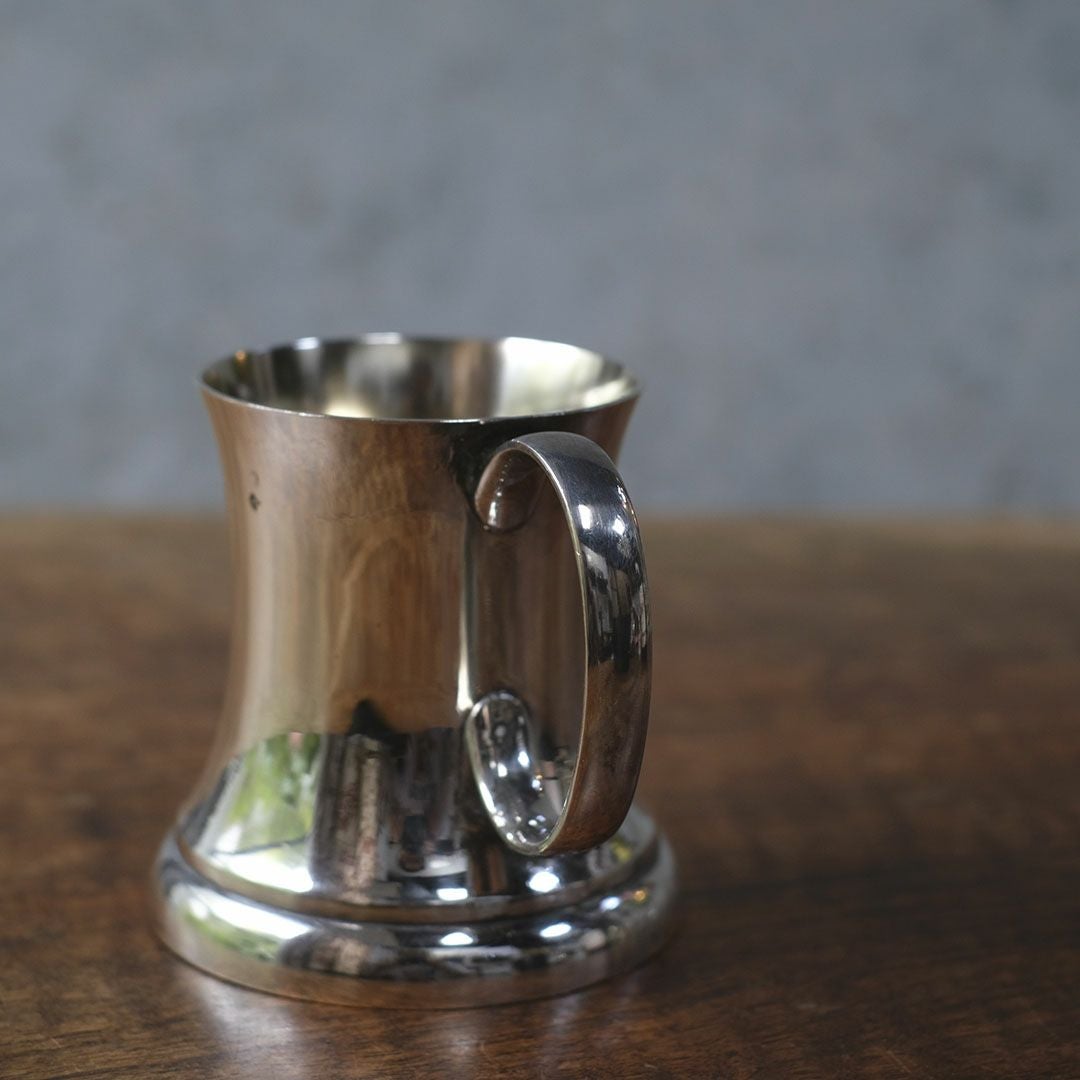 アンティークマグカップ シルバープレート イギリス5