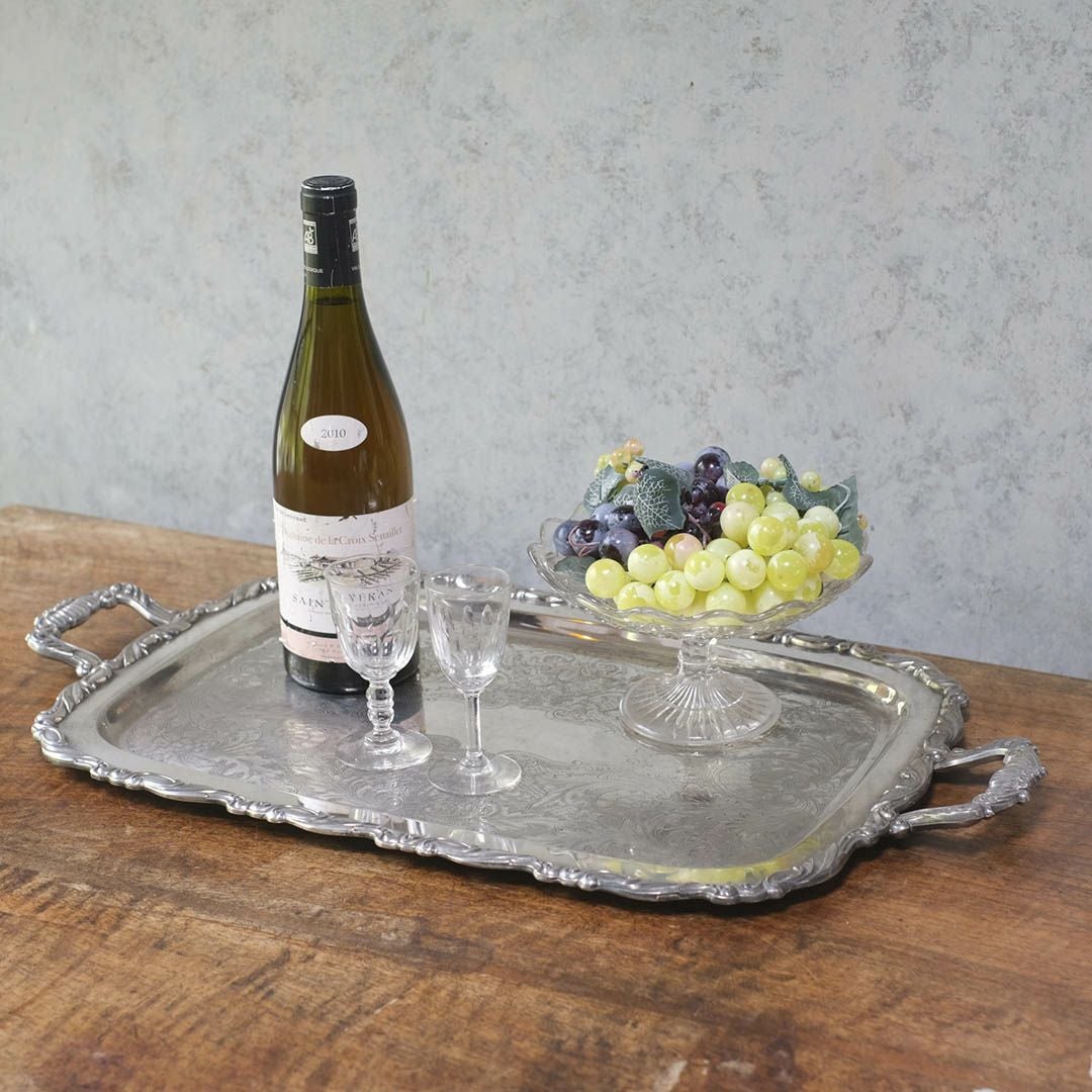 アンティークトレイ シルバートレイの通販 アンティークショップMALTO