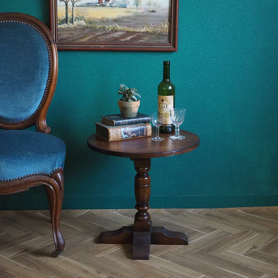 アンティークコーヒーテーブル 丸テーブル アンティーク家具1