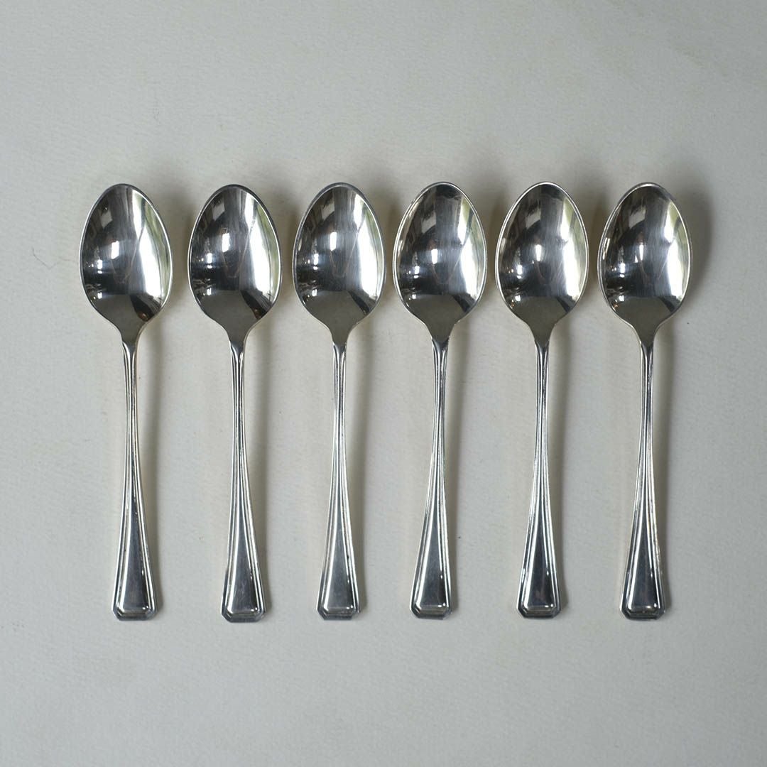 アンティーク ティースプーンセットボックス シルバープレート 銀メッキ イギリス4