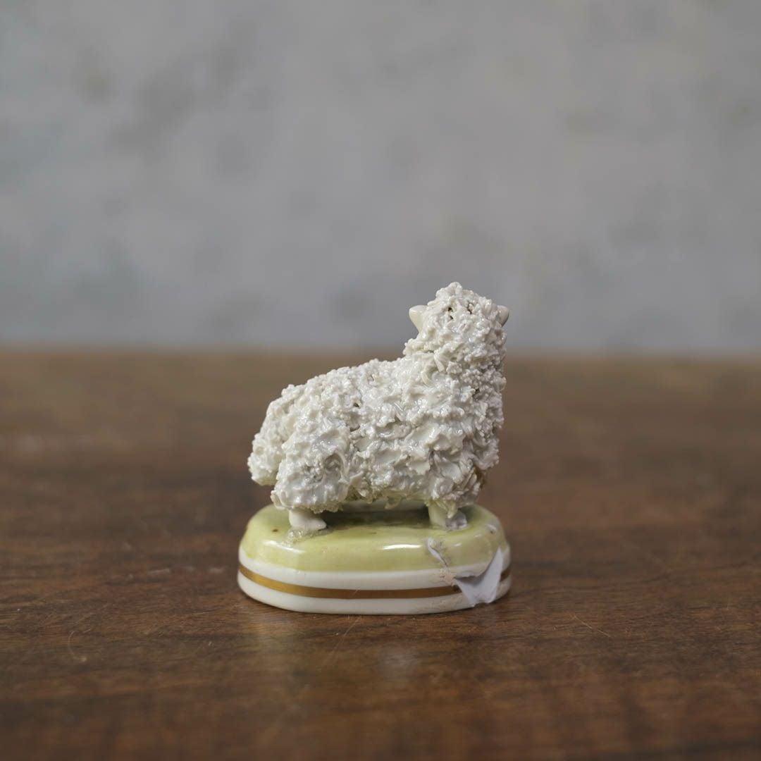 アンティークスタッフォードシャーシープ 羊 置物 フィギュリン イギリス4