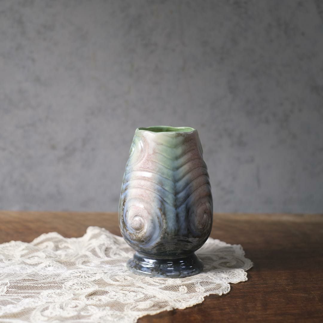 ヴィンテージフラワーベース アートオブジェ イギリス