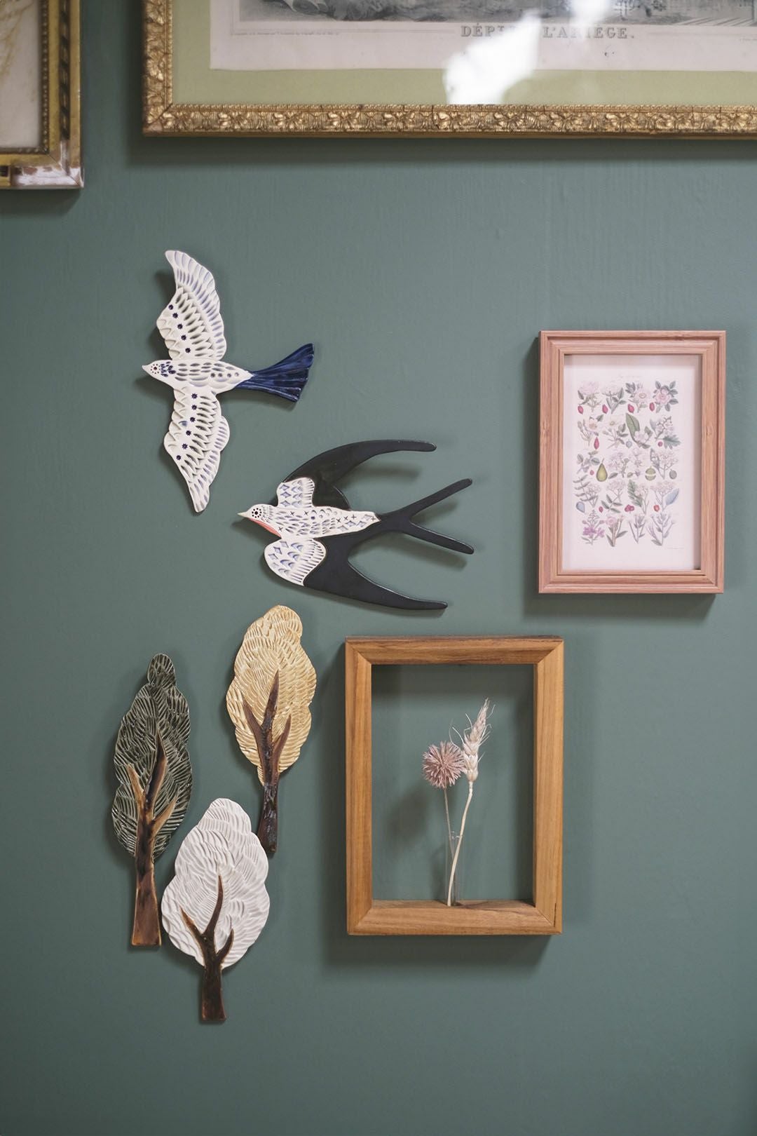 かわいい陶器の鳥のアートオブジェ Pottery studio K 金子ひとみ 作家