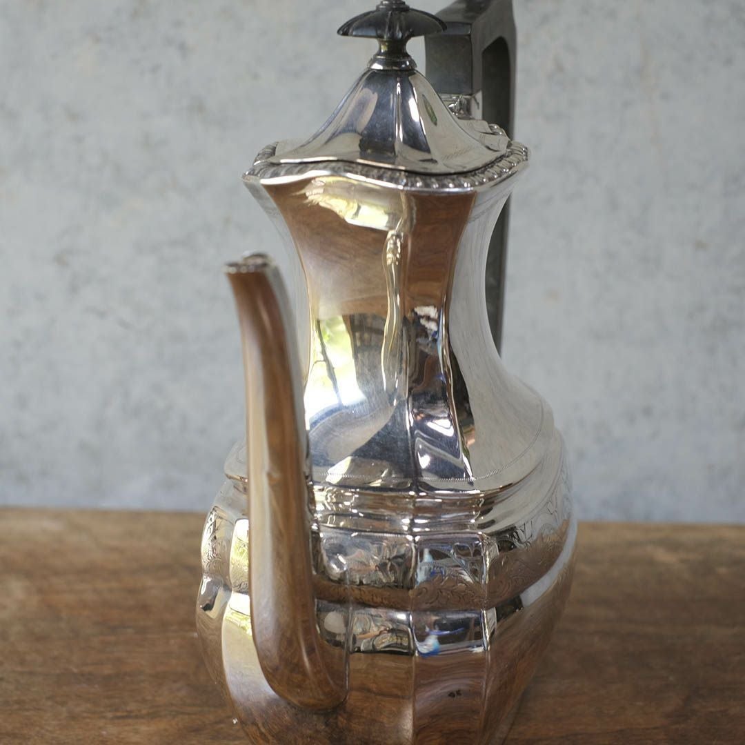 アンティークティーポットセット エドワーディアンリボン ティーサービス ウォーカーアンドホール W&H イギリス4