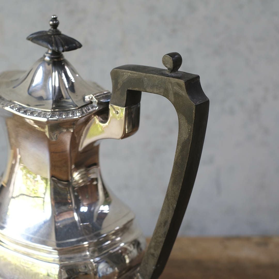 アンティークティーポットセット エドワーディアンリボン ティーサービス ウォーカーアンドホール W&H イギリス5