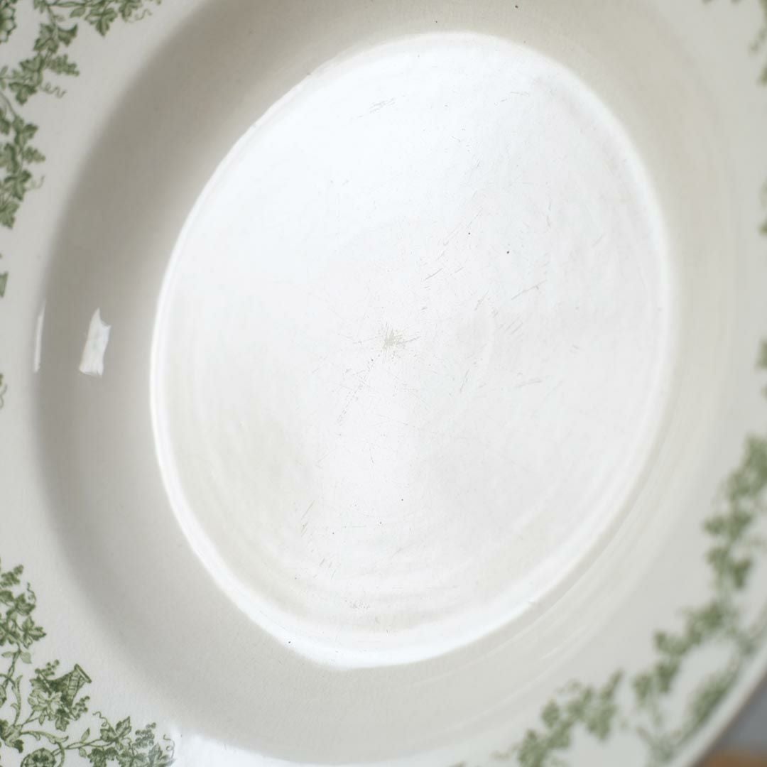 アンティーク皿 Sarreguemines（サルグミンヌ  CHAMPAGNY フランス アンティーク食器3