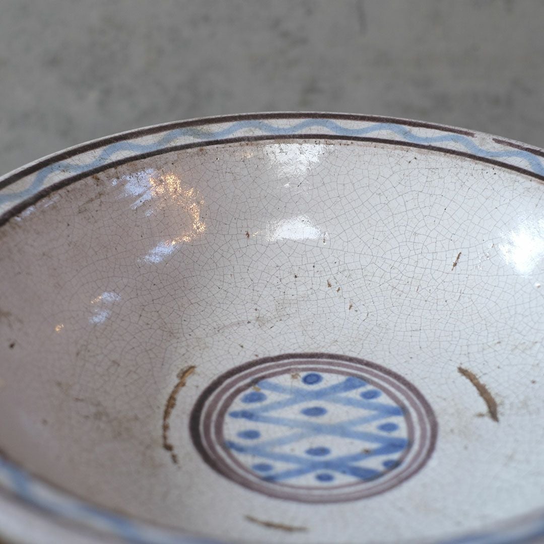 アンティークボウル キュノワール 陶器 フランス5