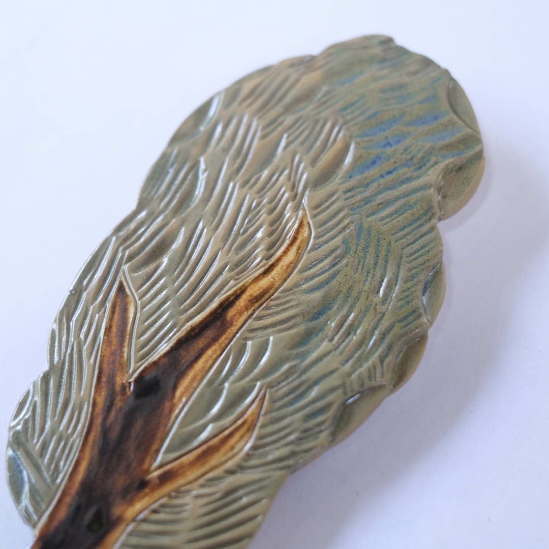 陶器の木のアートオブジェ Pottery studio K 金子ひとみ 作家物3