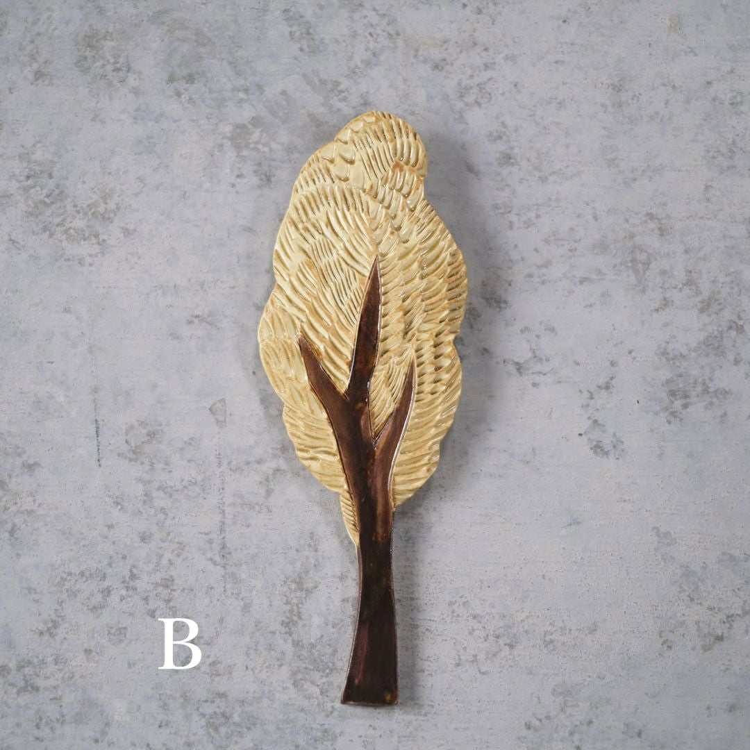 陶器の木のアートオブジェ Pottery studio K 金子ひとみ 作家物6