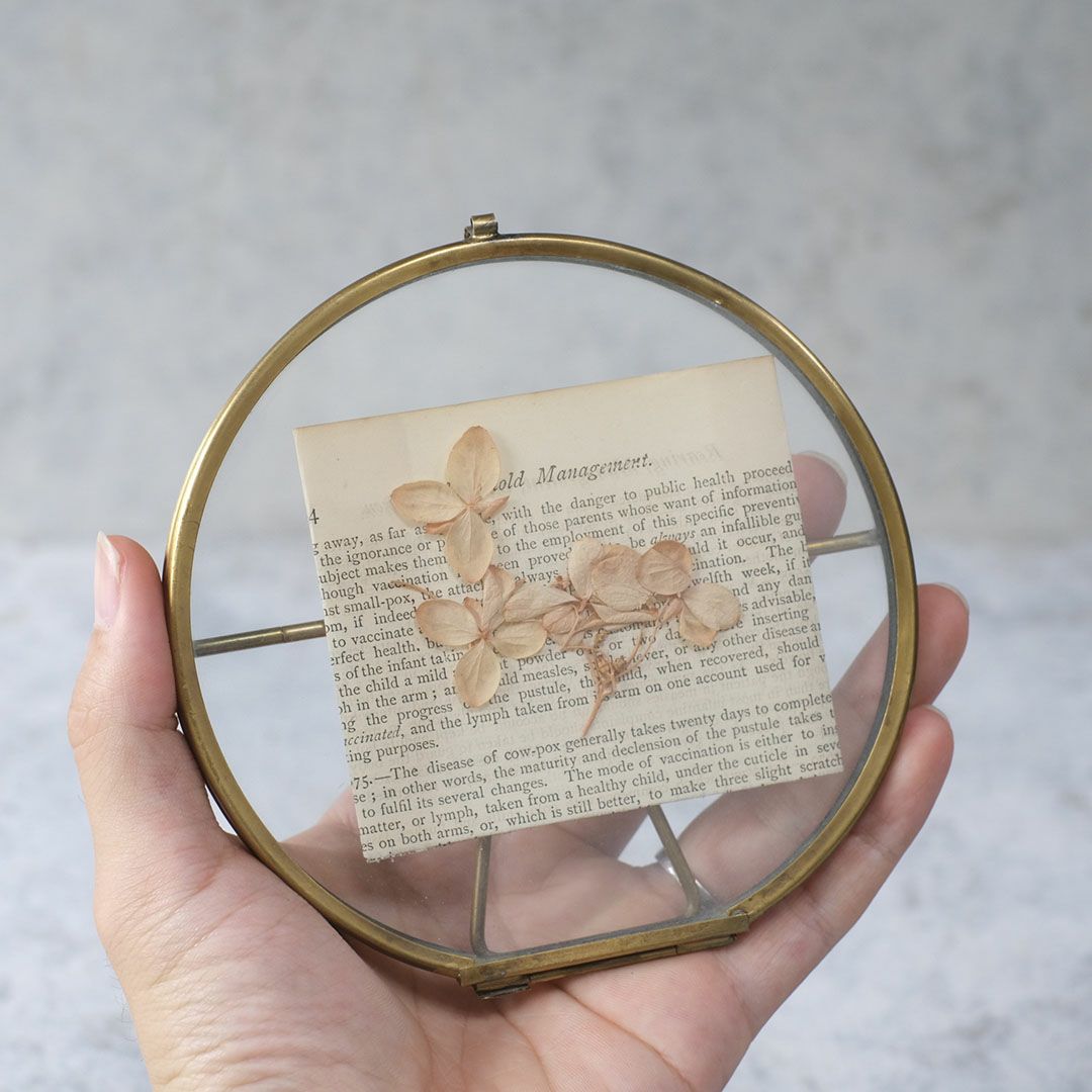 フランス風インテリア アンティークガラスフォトフレーム