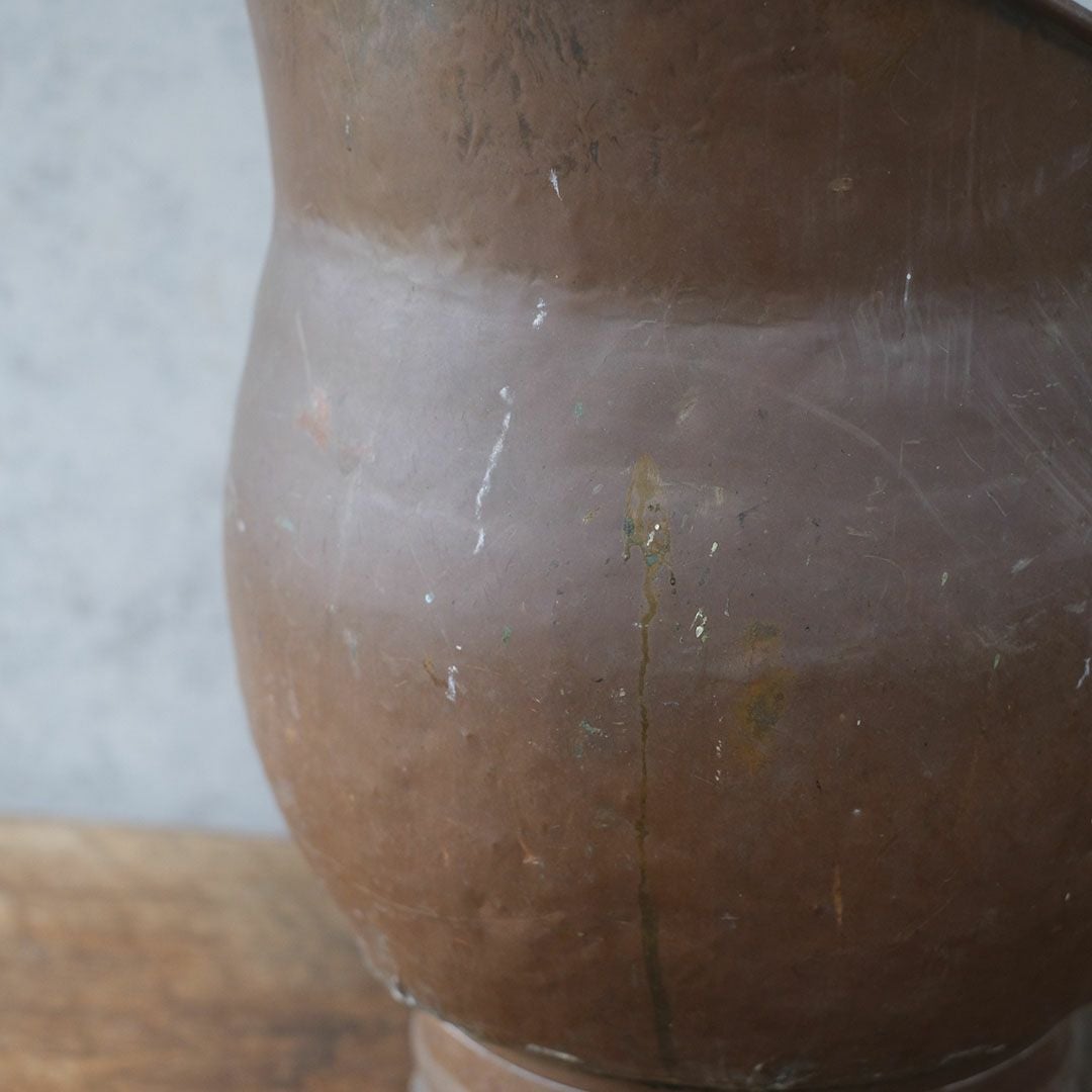 アンティークコールスカットル 石炭バケツ イギリス 銅7