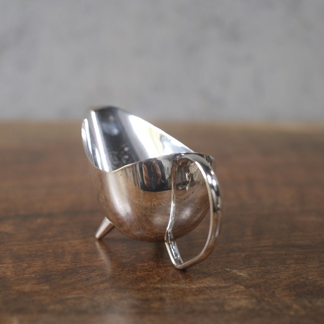 アンティーク ソースボートシルバープレート 銀メッキ イギリス製5