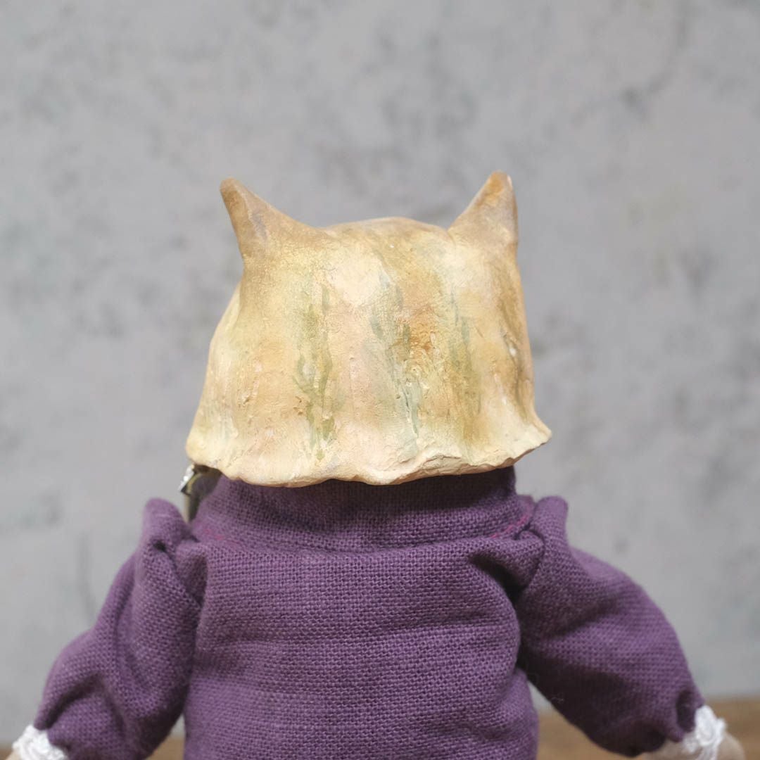 奏ちよこ茶トラ 作家のオブジェ7