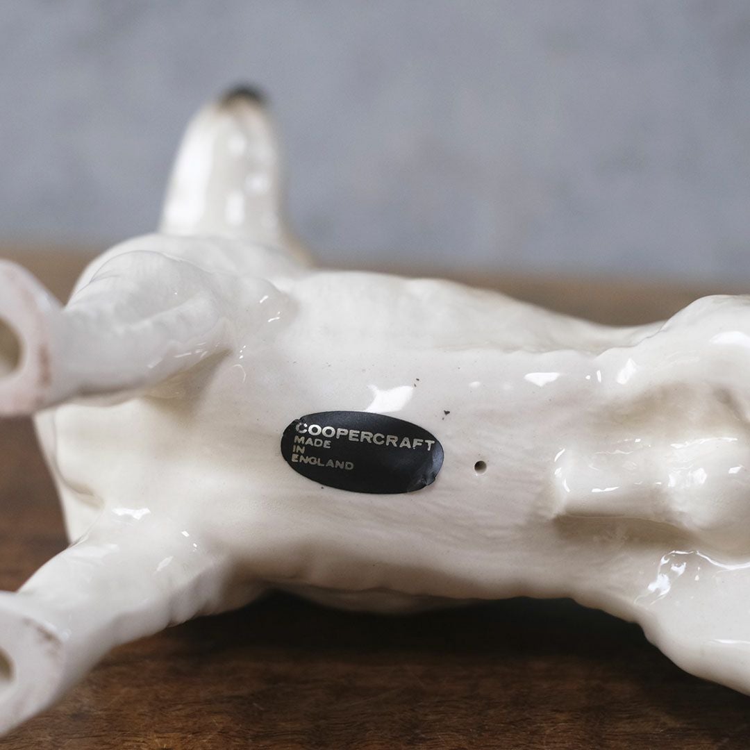 ヴィンテージフィギリン 犬 イギリス 陶器 置物9